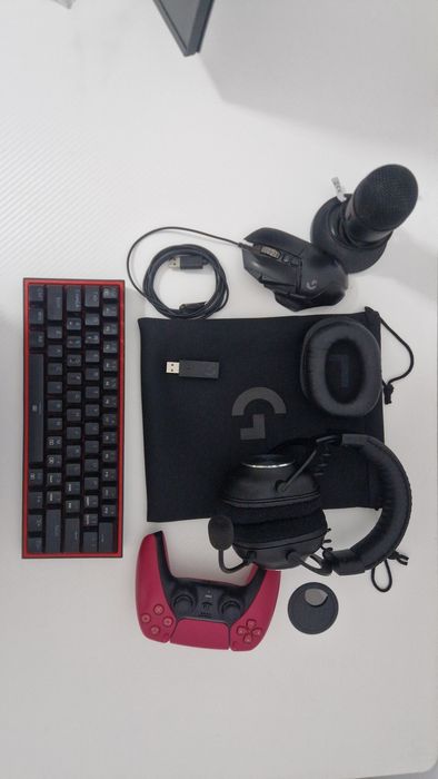 PC/Setup Gaming Complet – Ryzen 7 5700x + RX 7800 XT, Monitor 280 hz și Accesorii