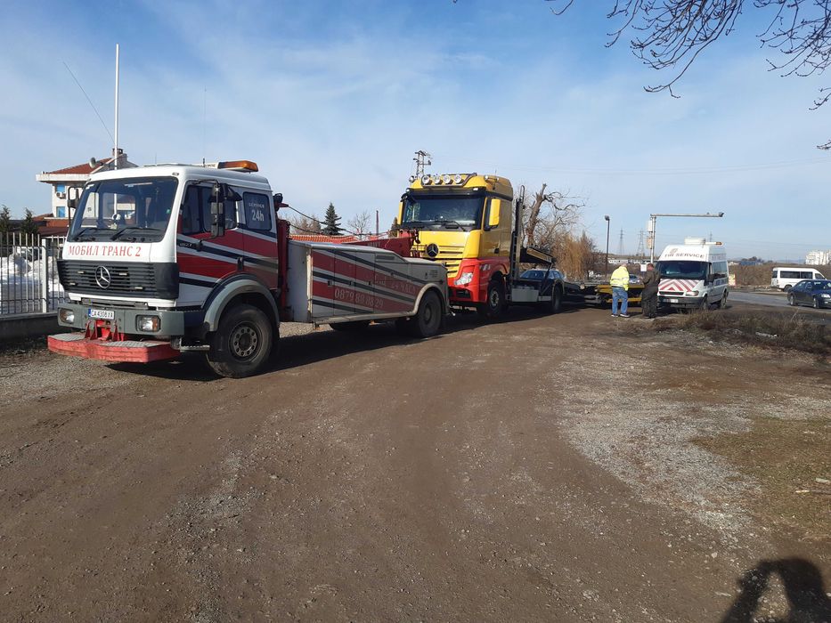 Тежкотоварна ПЪТНА ПОМОЩ ЗА Камиони TIR и автобуси