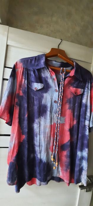 Блуза рубашечного покроя