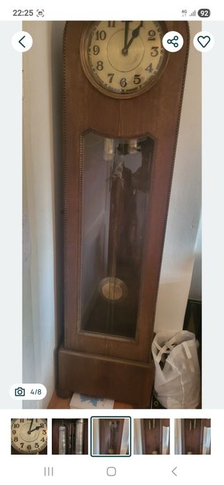 Ceas Pendulă de Podea JUNGHANS „Harmonie” (cca. 1900) – Piesă de Colecție