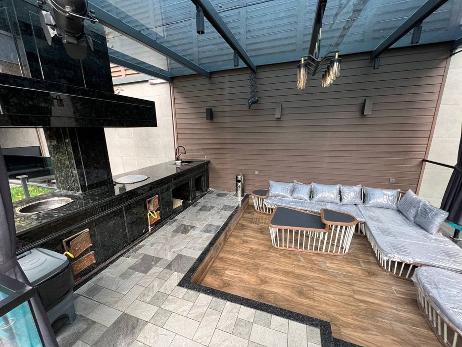 Сдаётся премиум дача с террассой «Эмаар» в Чарваке