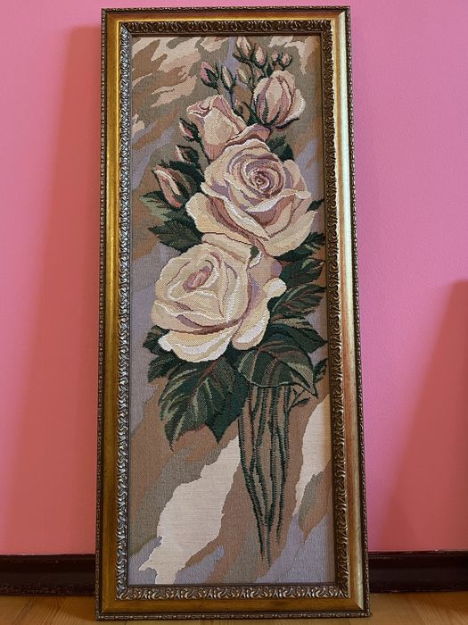 Гобелены цветочные