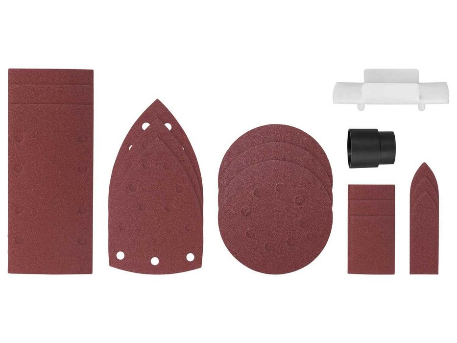 Нов Мултишлайф 3в1 Parkside Акумулаторен 20V Ексентър с Куфар