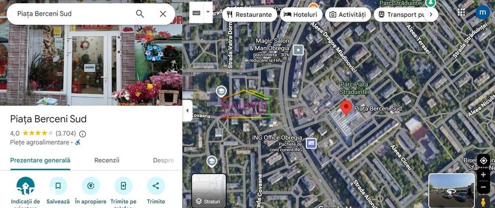 Vand spatiu comercial in Piata Straduintei- Bv Obregia
