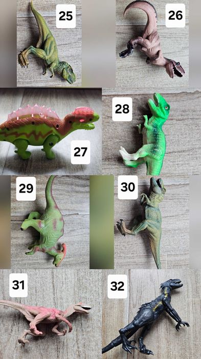 Детски играчки - динозаври,герои ,коли. Цени от 10 лв до 40 лв