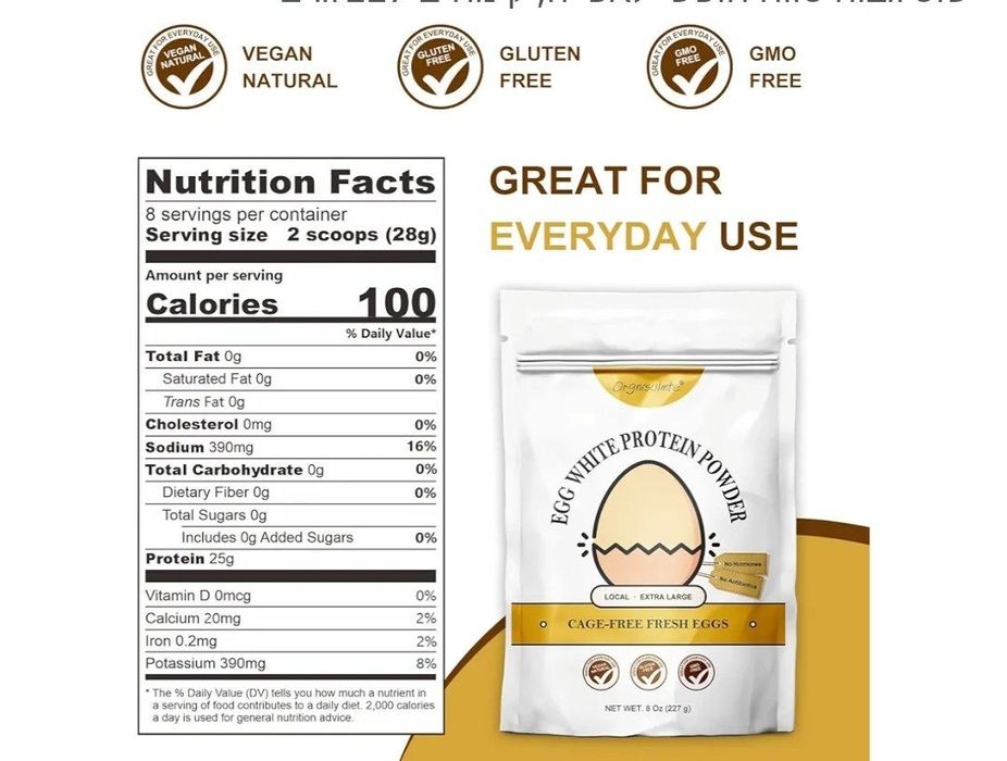 Egg white protein, sport nutrition,протеин,227 g,whey protein