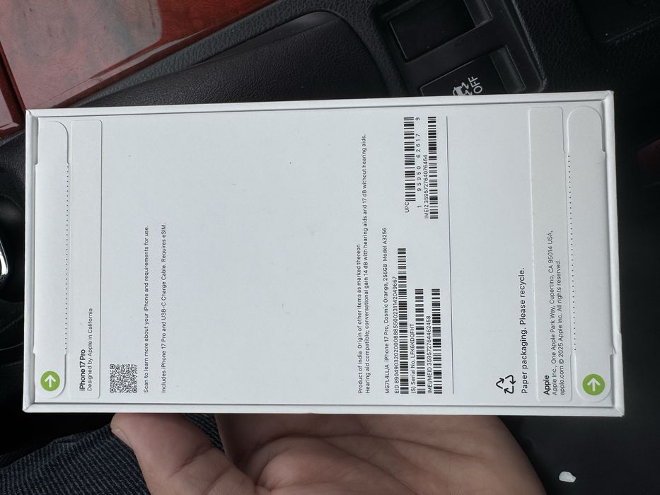 Продам iPhone 17 Pro