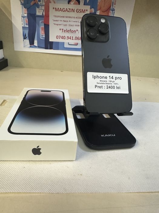 Iphone 14 pro / 128 gb / 100% baterie