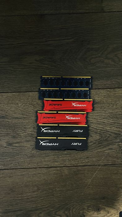 Ram ddr3 placute hyperx savege fury si lenovo