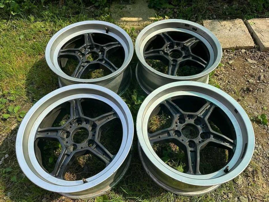 BMW E30 E32 E34 M5 Style 21 Throwing Stars Джанти E36 E38 E39 E46 Къпхолдери