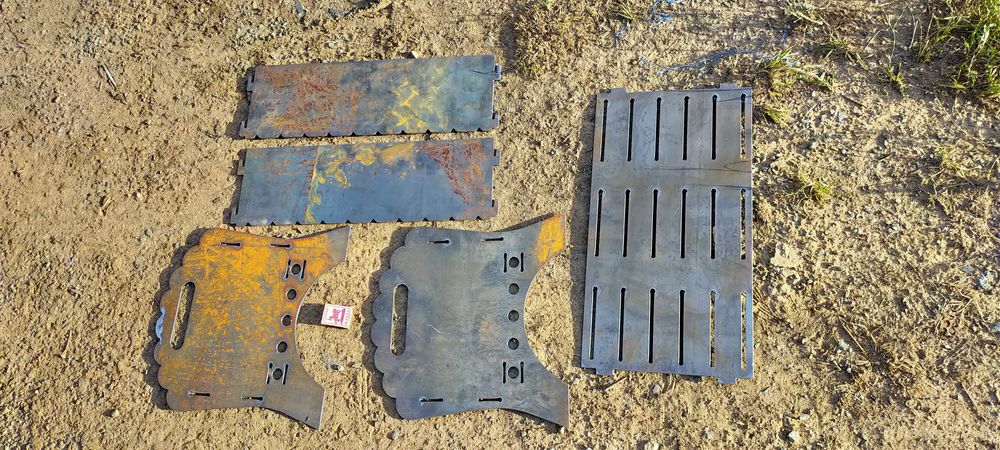 Мангал для шашлыка толщина 3 мм разборный хороший для пикника - Сад ...