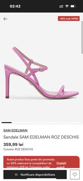Sandale elegante Sam Edelman