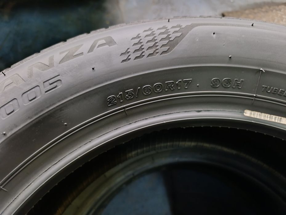 Anvelope de vara 215 60 17 Bridgestone dot 2021 demo {noi}