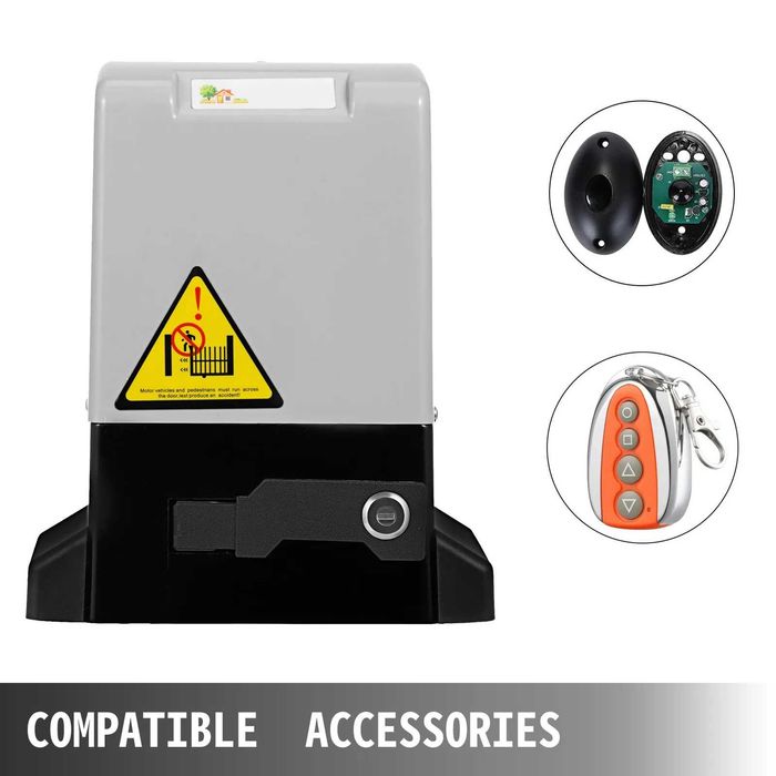 Нов I Автомат за плъзгаща врата портал 600кг мотор редуктор автоматика