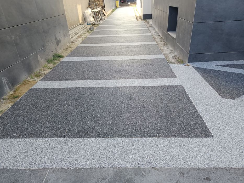 Covor de piatră cu rășină