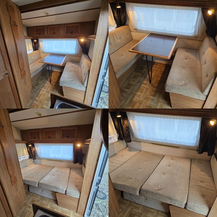 Rulota Münsterland 4 persoane cu Cort in fata/Import Germania/