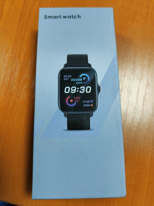 Smartwatch Sigilat Y22 cu apel Bluetooth Negru IP67
