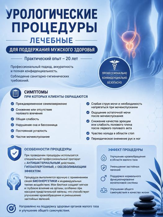 Урологический массаж простаты