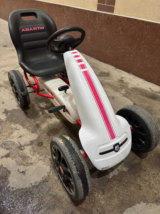 Детский педальный карт ABARTH - ЛЕГЕНДА итальянского АВТОСПОРТА!