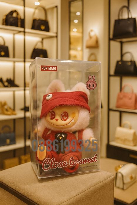 Розово Лабубу MM's Лимитирана серия Labubu Limited Edition