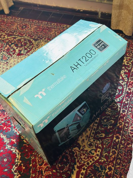 Компьютерный корпус Thermaltake АН Т200 Turquoise