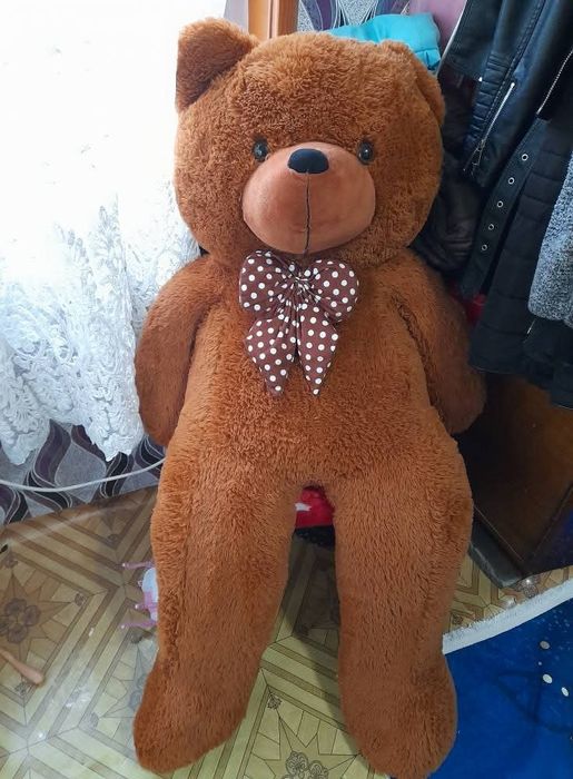 Голямо пухкаво  мече като ново без забележки цена