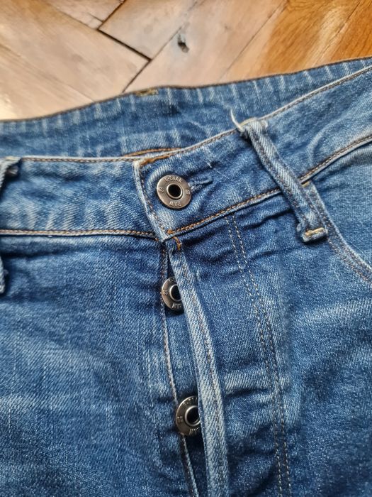 Страхотни мъжки дънкови къси панталони G STAR RAW  размер 32