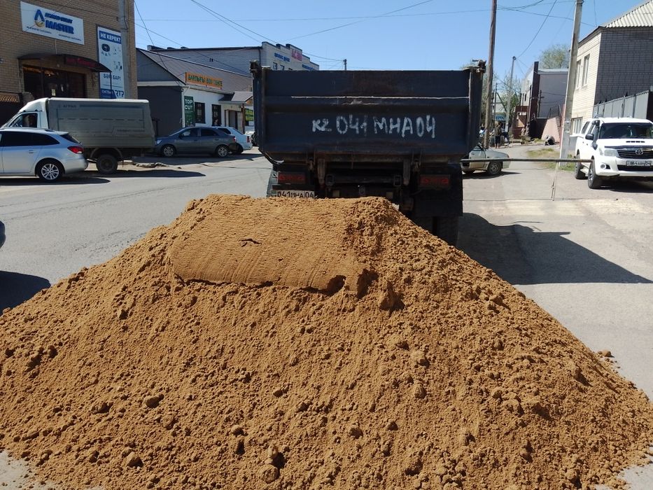 Зил Балласт Песок Галка Шебен Отсев грайби