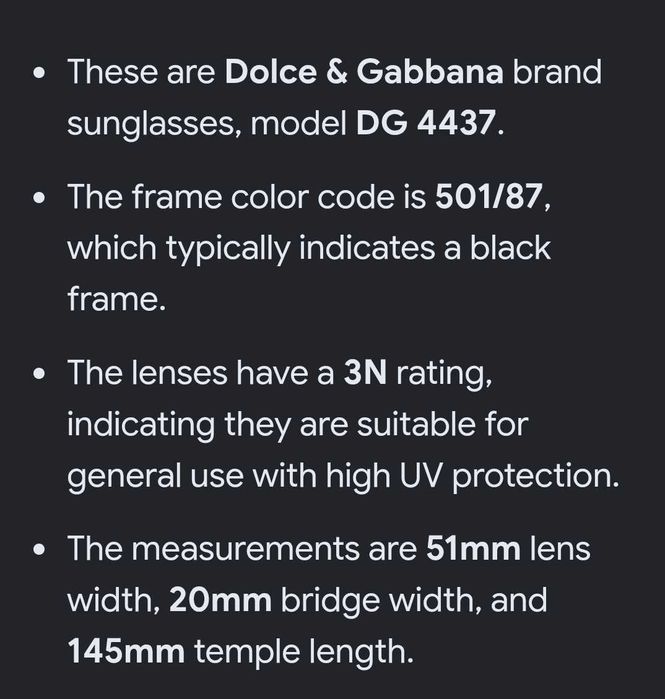 Слънчеви очила Dolce & Gabbana, черни
