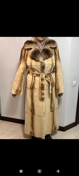 Шуба стриженая норка