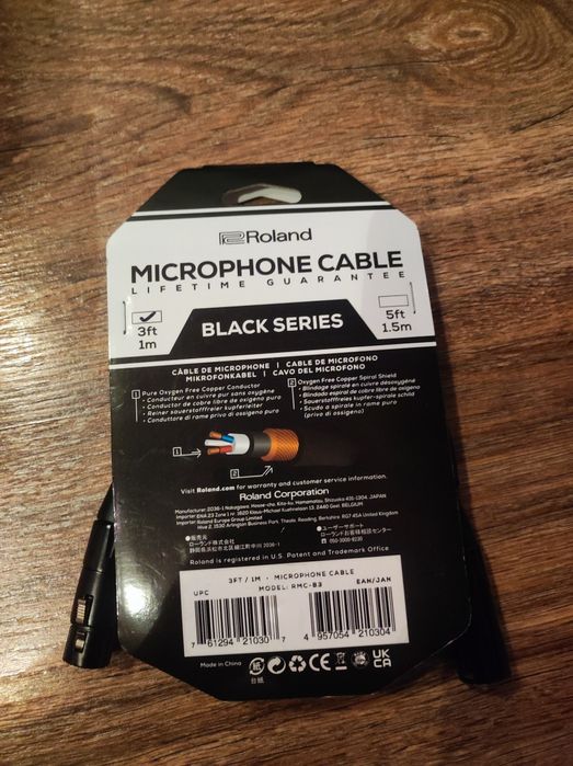 Шнур Roland xlr 1.5M