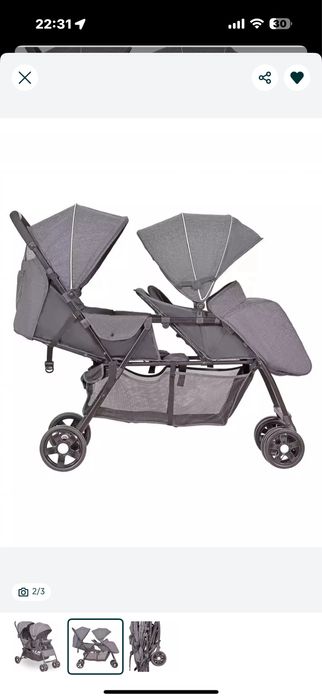 Коляска для погодок