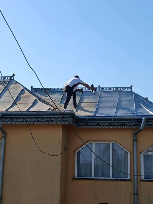 Vopsim orice tip de tablă  la case/vile/biserici