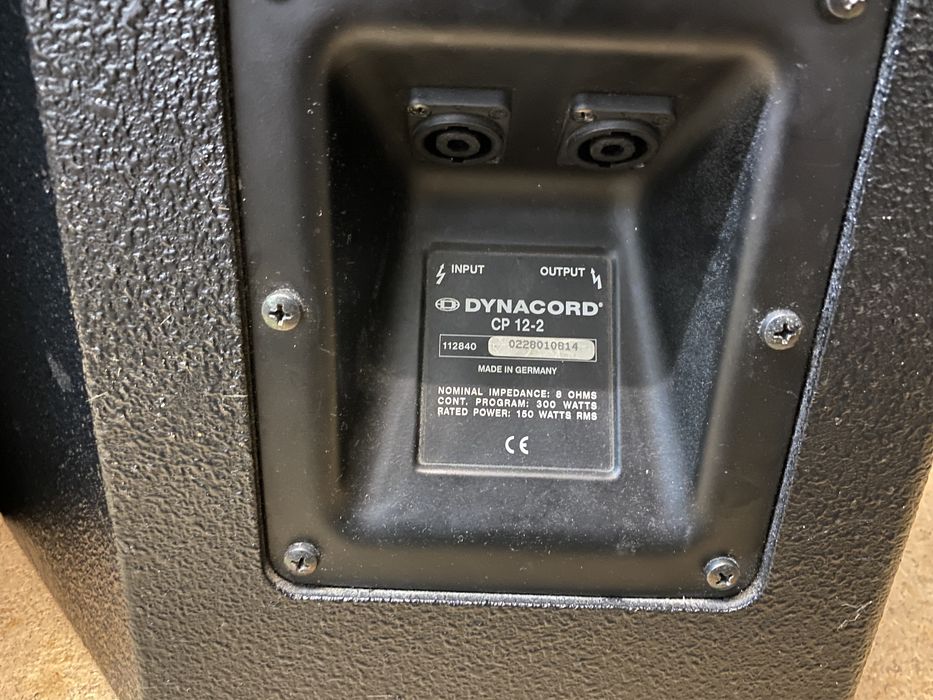 Boxe Dynacord CP 12-2