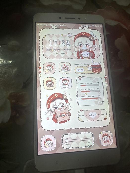 Mi Max 2 xolati yaxshi ishlatilgan