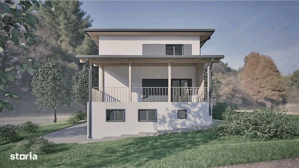 Casă de vânzare în Moara – 190 mp utili + garaj 31 mp, terasă  32 mp