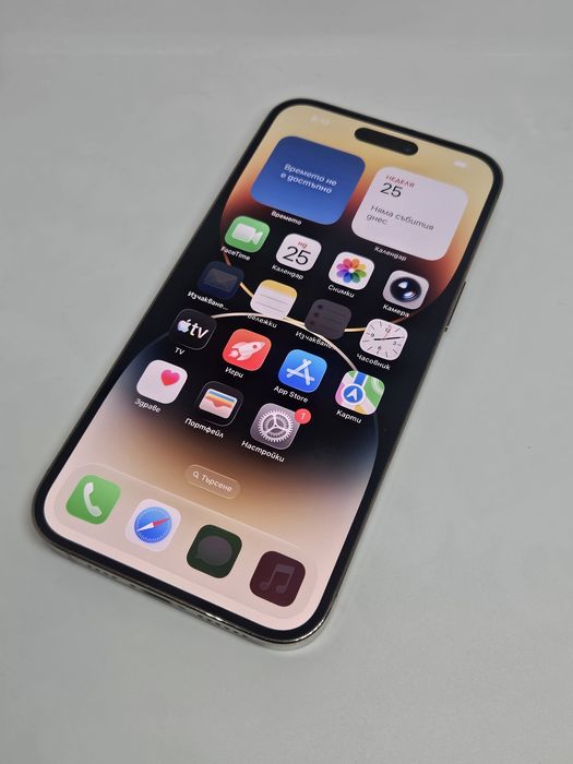 iPhone 14 Pro Max 128GB White 100% + Нова Батерия