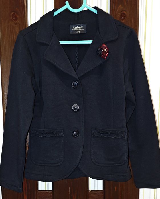 Комплект детски официални обувки, сако,риза и пола