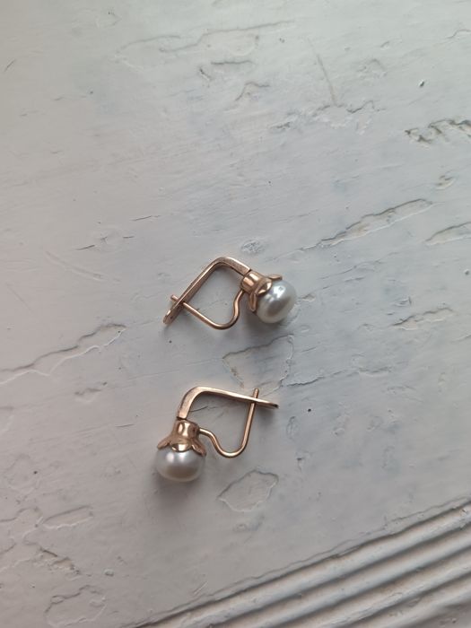 Золото 583 проба серьги 5.25гр