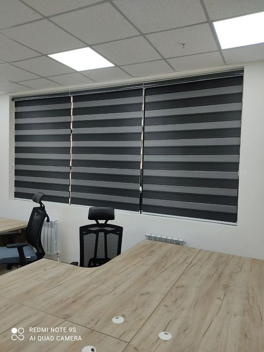 Жалюзи комбо день и ноч,плиссе декор