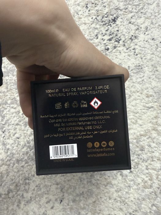 Lattafa teriaq intense, ориг