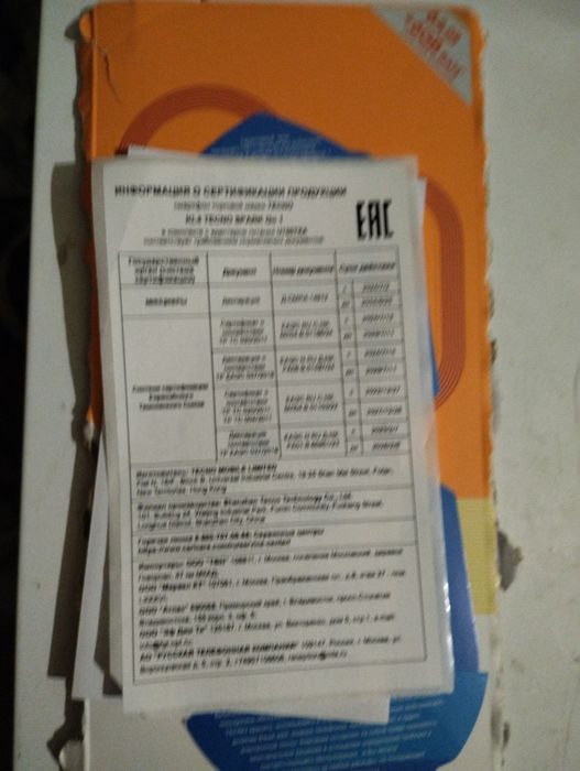 Продам телефон techno camon GO 1