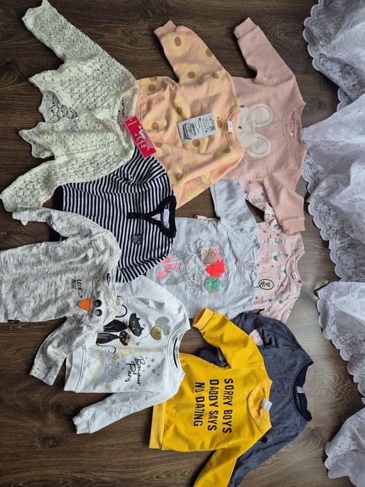 Set bluze pentru bebe 3-8 luni
