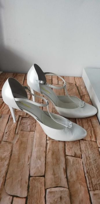 -75% Veronesse Pantofi piele naturala, mar. 39, toc 7.5, Trimit Gratis