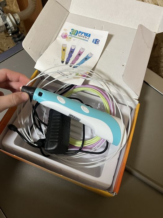 ручка 3 д новая  для поделок