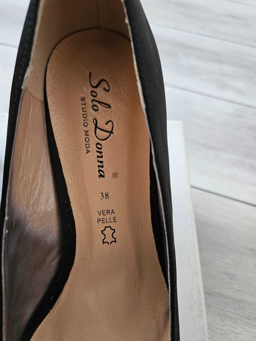 Pantofi cu interior piele, 37