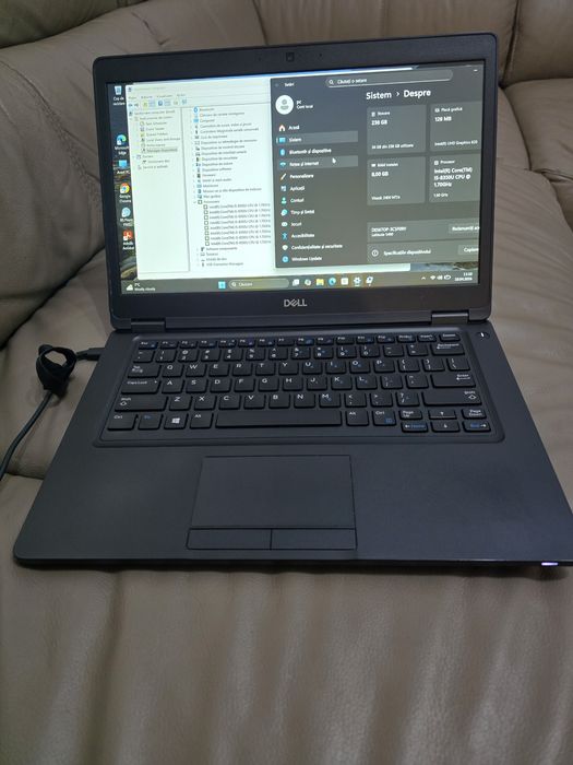 Laptop Dell 5490, i5-8350, ram 8gb, ssd 256gb, bat 3h
