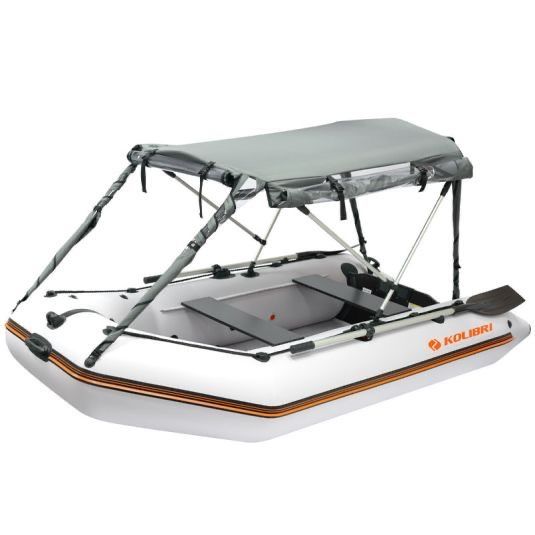Parasolar barca gonflabila Kolibri 360D, culoare Dark Grey