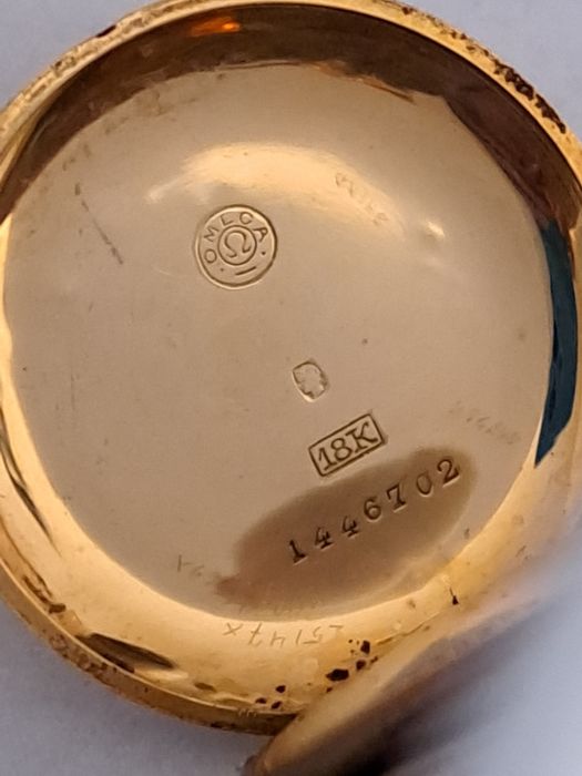 Ceas de Aur 18 K Omega de buzunar