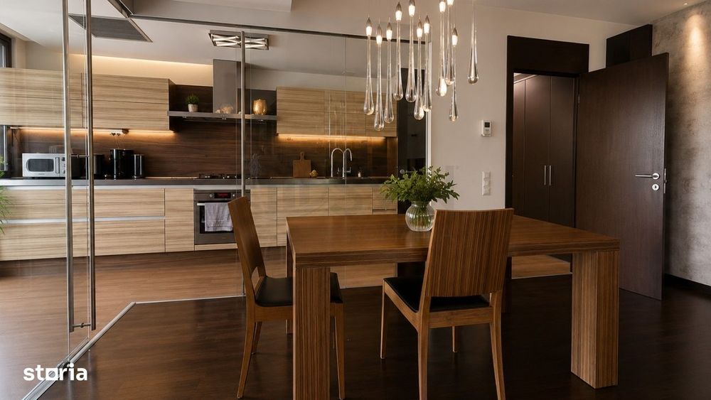 Apartament mobilat de inchiriat compelx cu piscina si paza